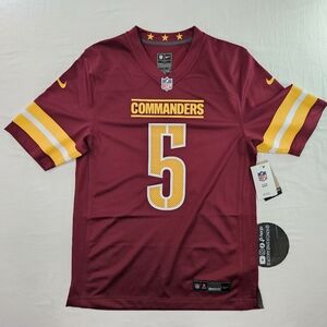 Jayden Daniels Nike Washington Commanders #5 Home Jersey Men’s Size XLarge